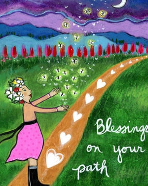 Blessings on Your Path (8x10)