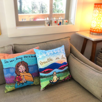 True to Herself - Pillowcase