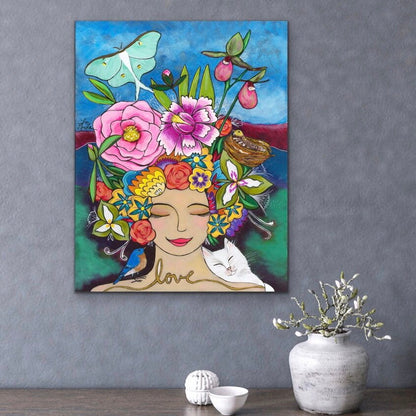 Abundance Goddess (16x20)