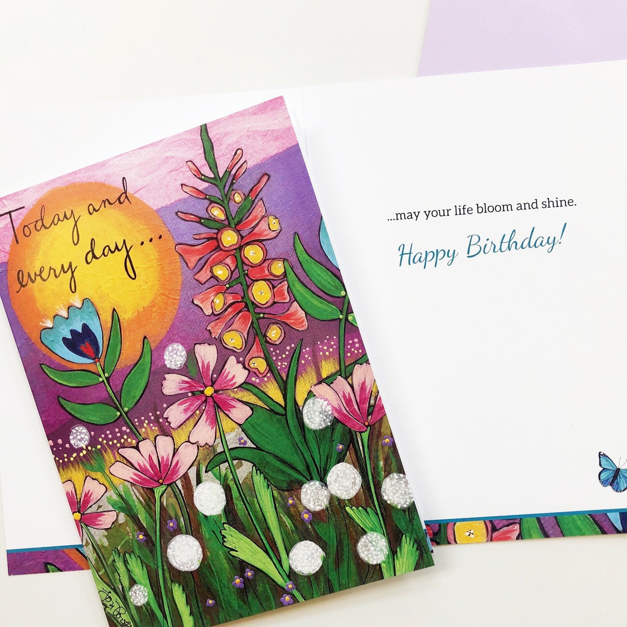 Birthday Card - Happy Birthday - Greeted