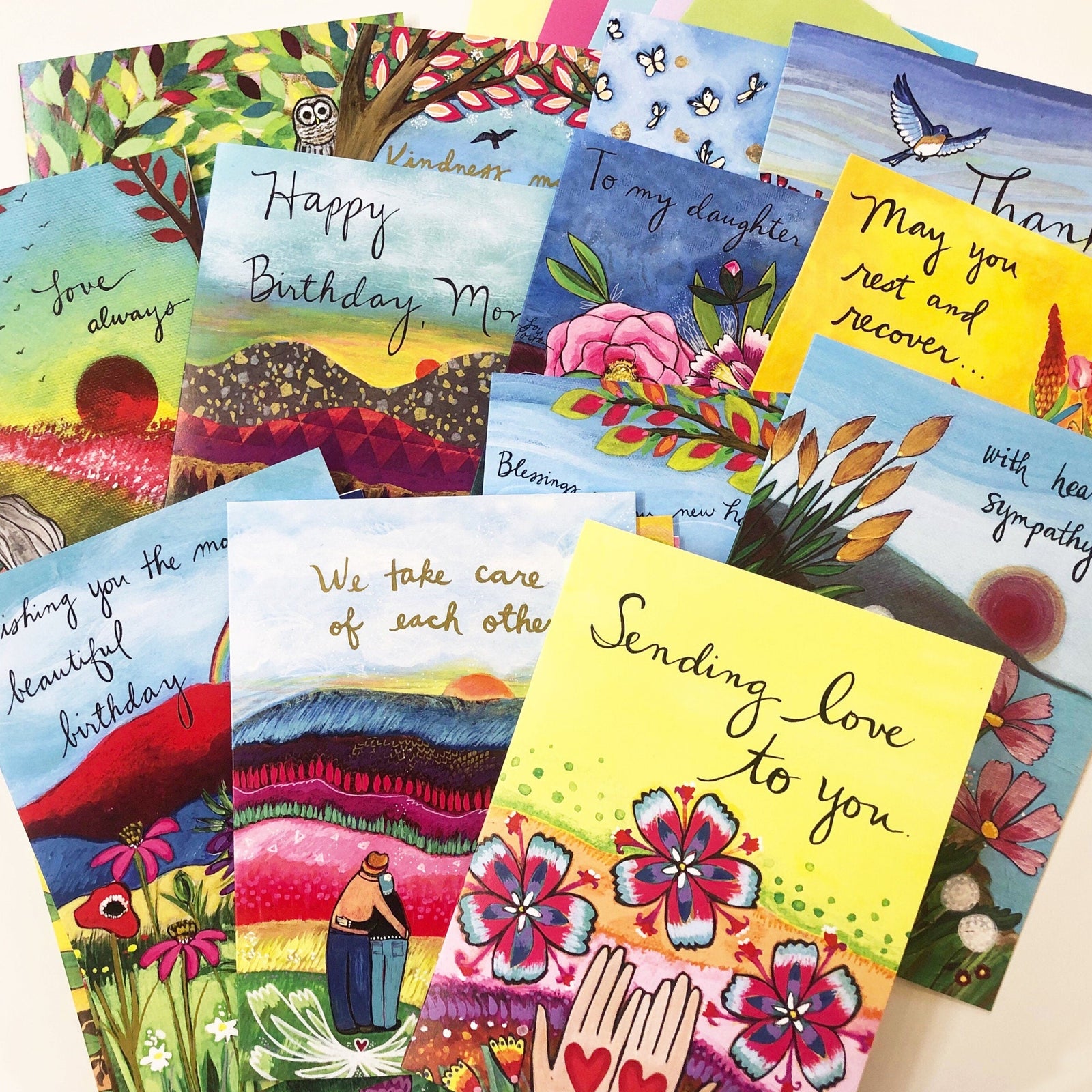 Birthday Card - Happy Birthday - Greeted