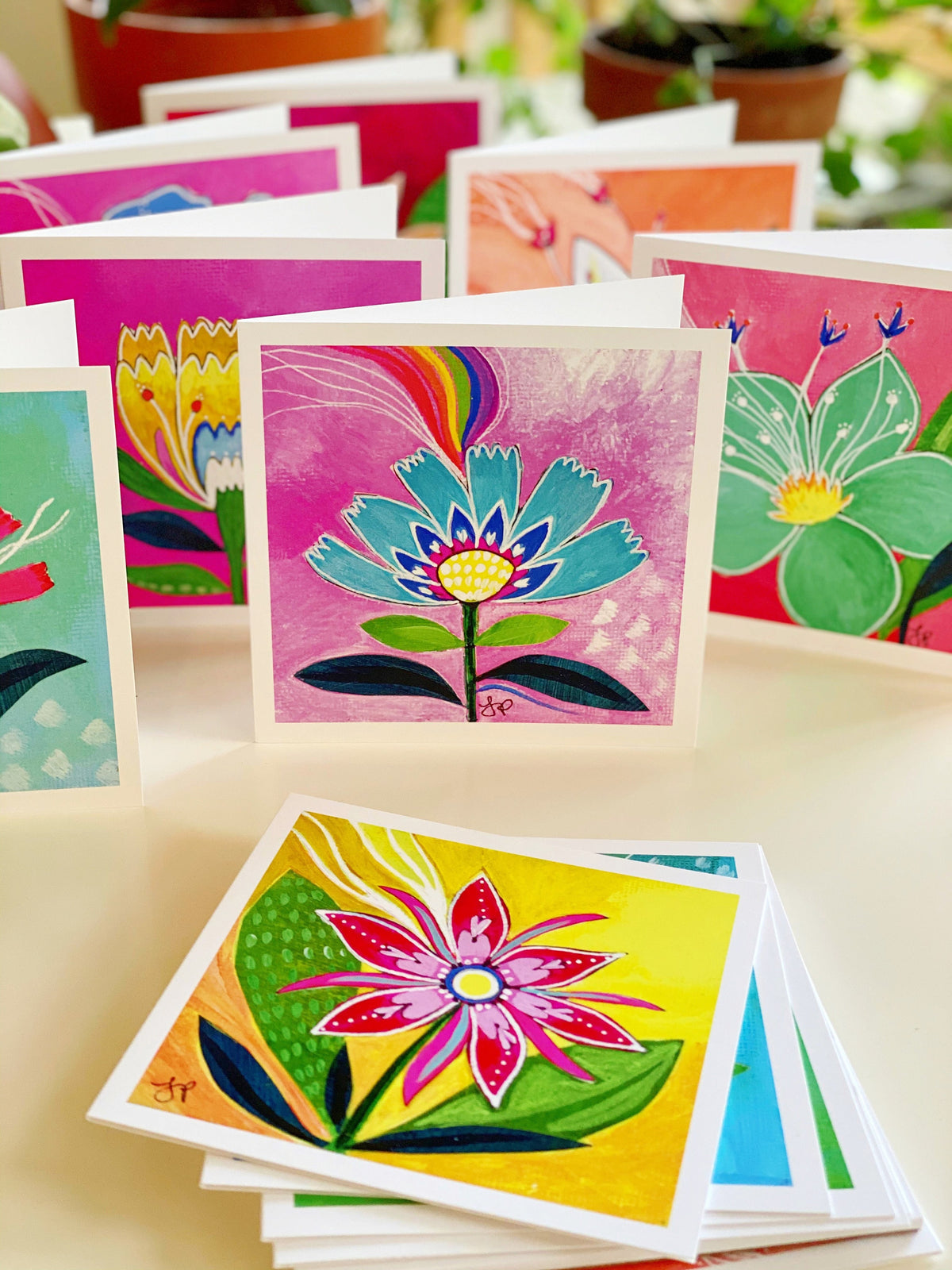 Love Blooms Card Set