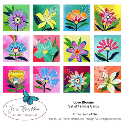 Love Blooms Card Set