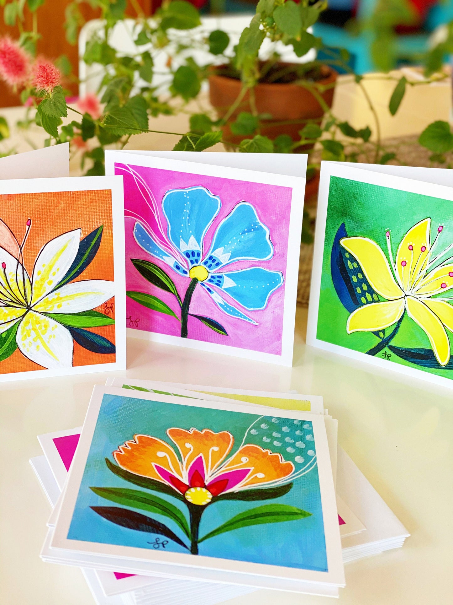 Love Blooms Card Set