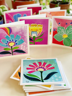 Love Blooms Card Set