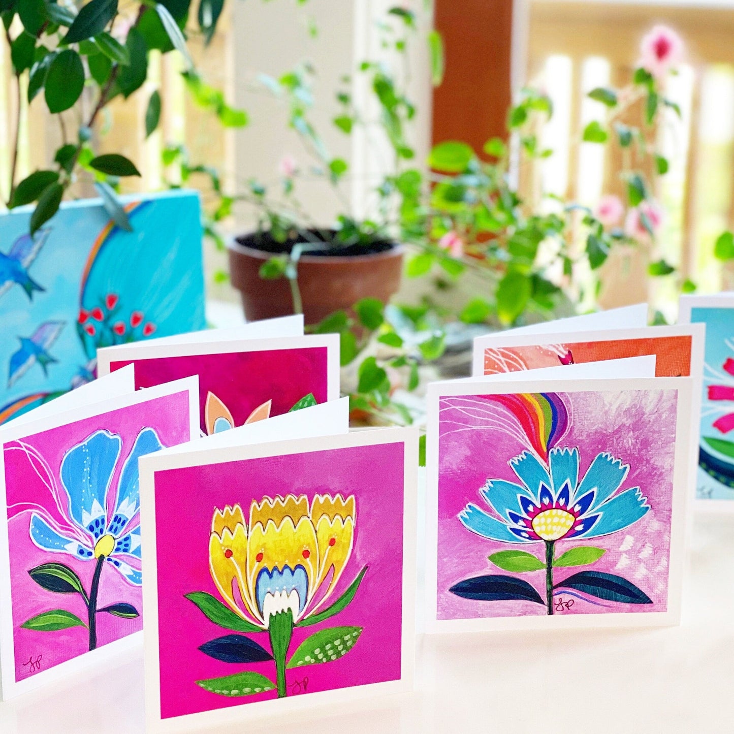 Love Blooms Card Set