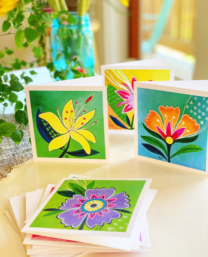 Love Blooms Card Set