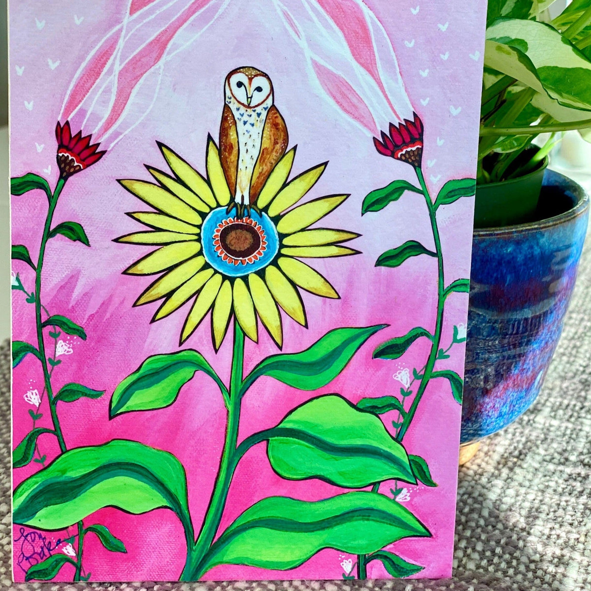 Sunflower King (5x7/8x10) Lori Portka