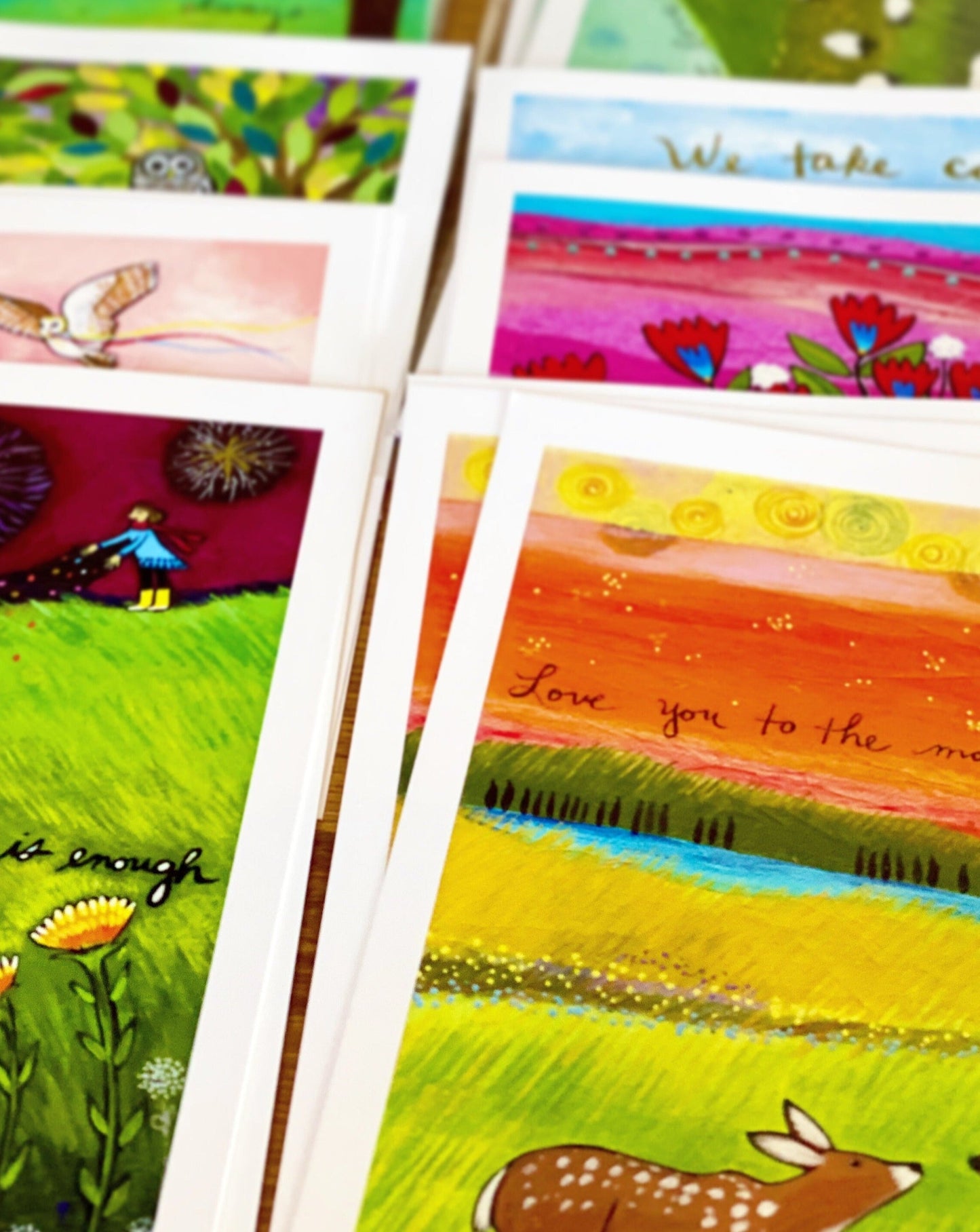 Sending Blessings (8x10)