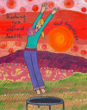 Wishing You Vibrant Health (8x10)