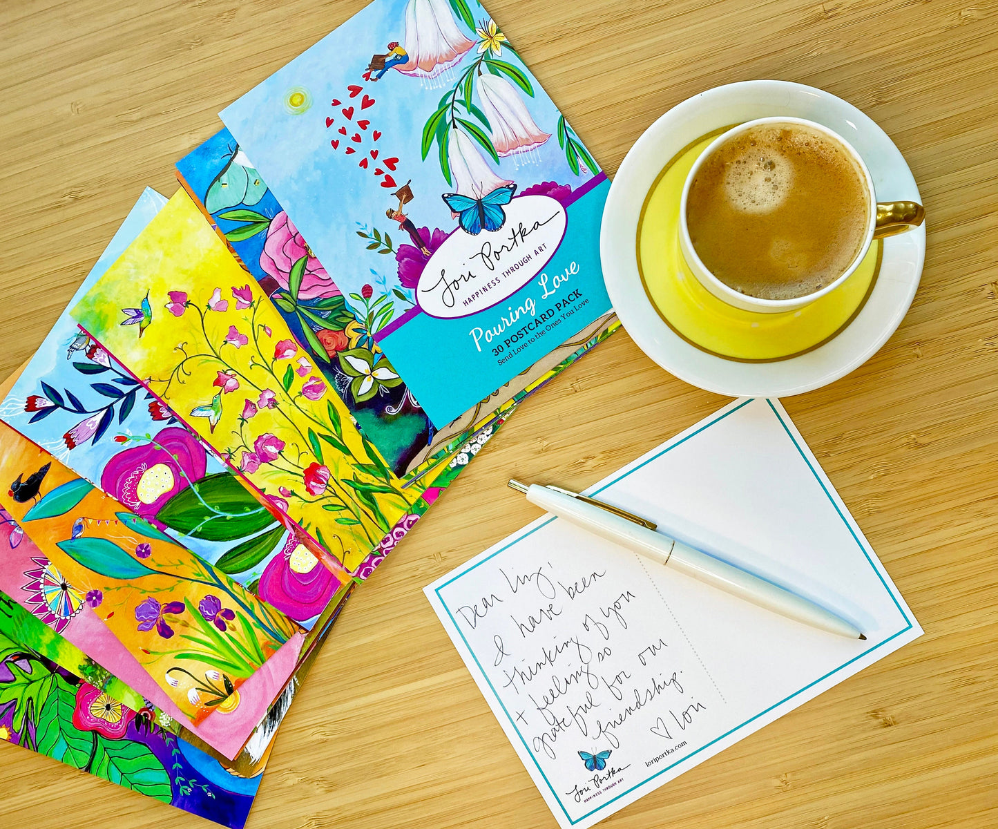 Pouring Love Postcard Pack