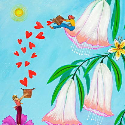 Pouring Love (8x12/20x34)