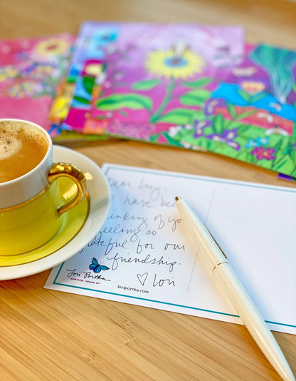 Pouring Love Postcard Pack