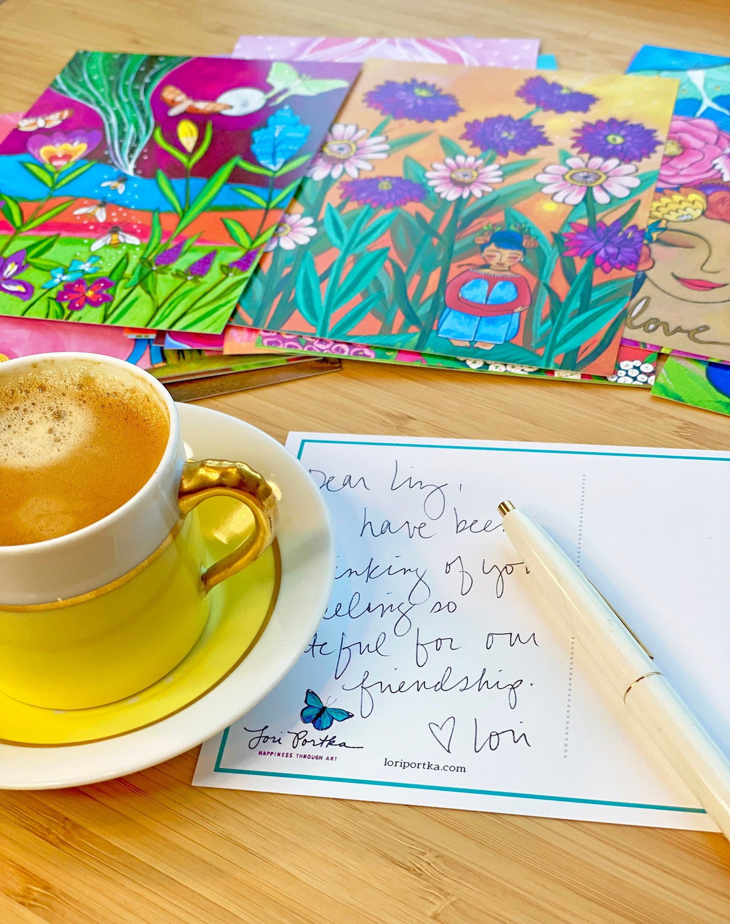 Pouring Love Postcard Pack