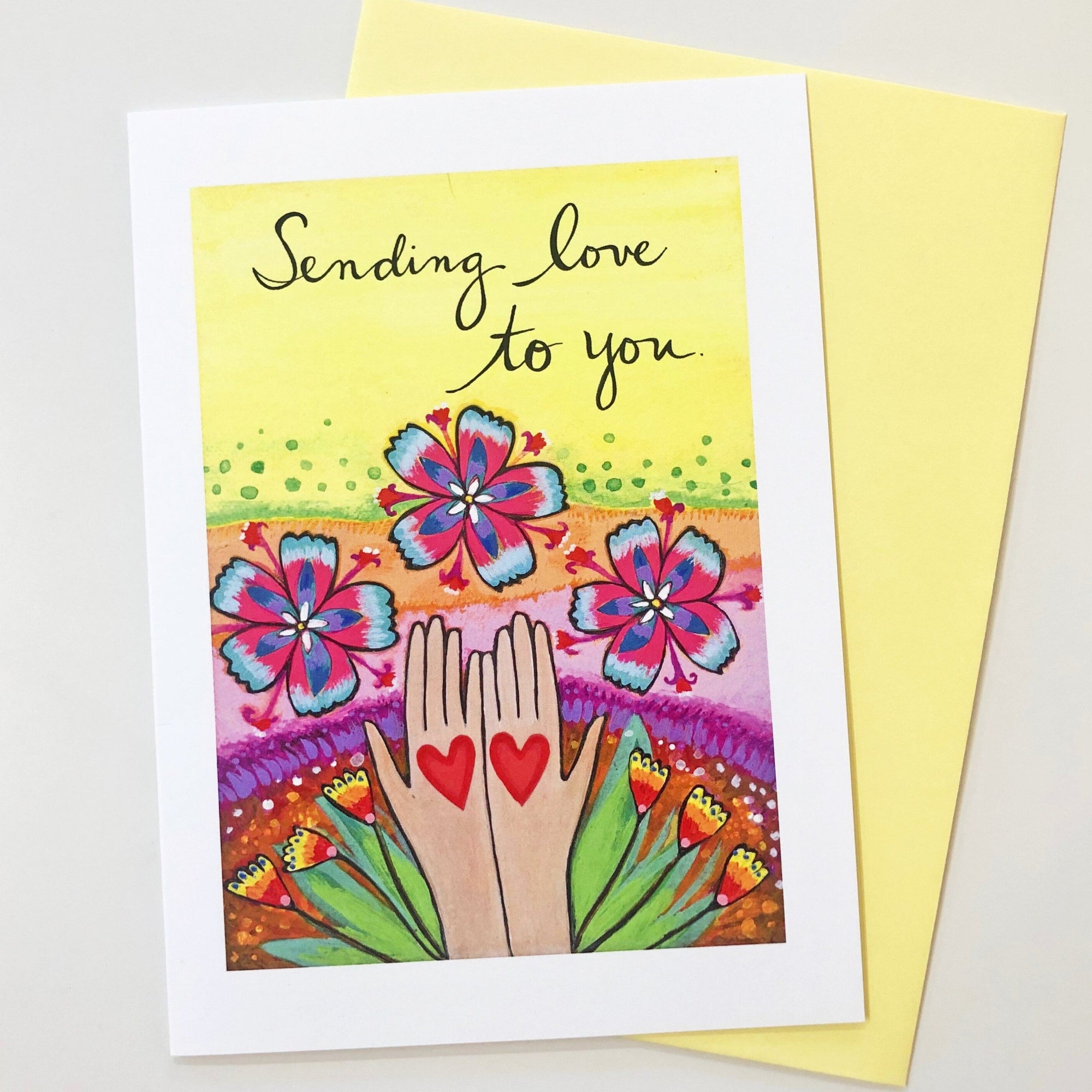 Birthday Card - Sending Love to You